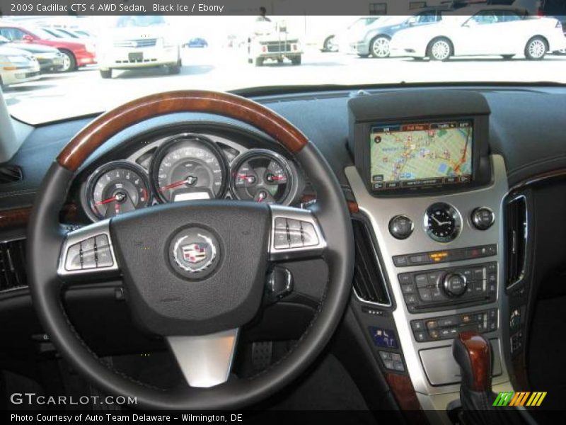 Black Ice / Ebony 2009 Cadillac CTS 4 AWD Sedan