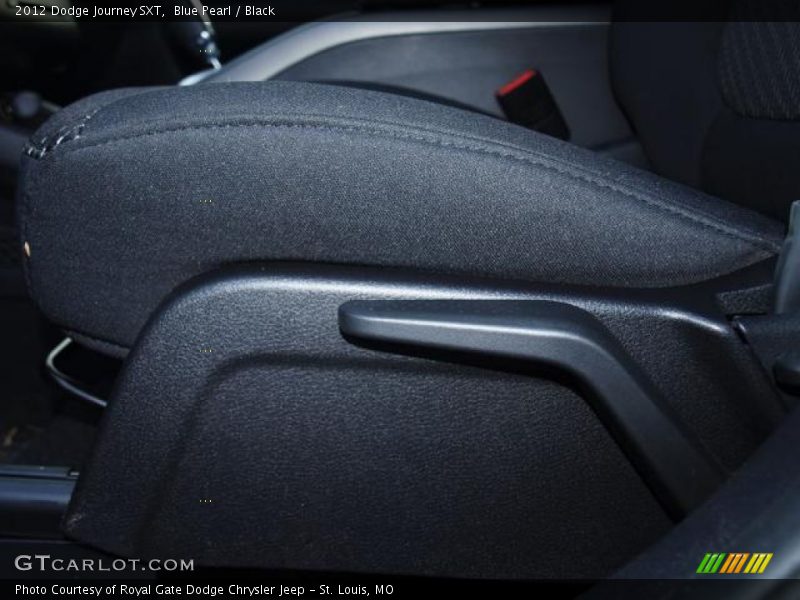 Blue Pearl / Black 2012 Dodge Journey SXT