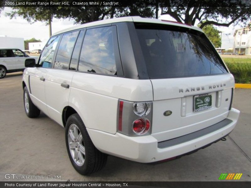 Chawton White / Sand/Jet 2006 Land Rover Range Rover HSE