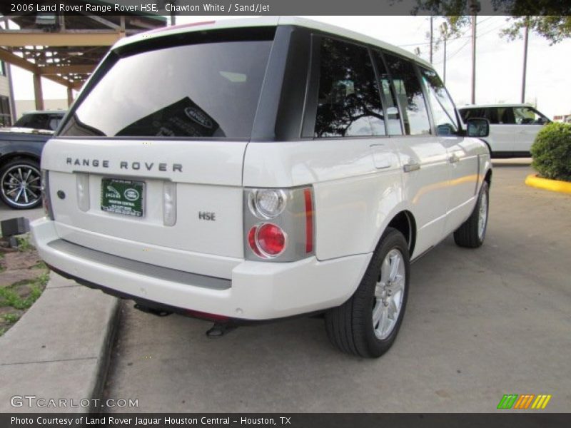 Chawton White / Sand/Jet 2006 Land Rover Range Rover HSE