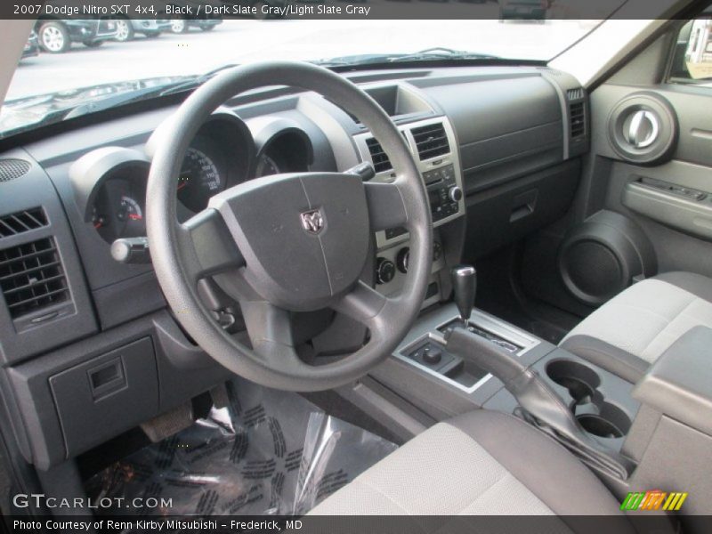 Black / Dark Slate Gray/Light Slate Gray 2007 Dodge Nitro SXT 4x4
