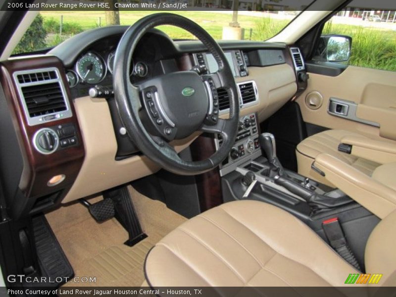 Chawton White / Sand/Jet 2006 Land Rover Range Rover HSE