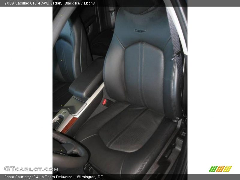 Black Ice / Ebony 2009 Cadillac CTS 4 AWD Sedan