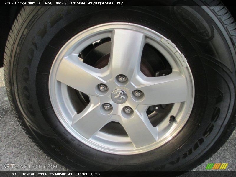 Black / Dark Slate Gray/Light Slate Gray 2007 Dodge Nitro SXT 4x4