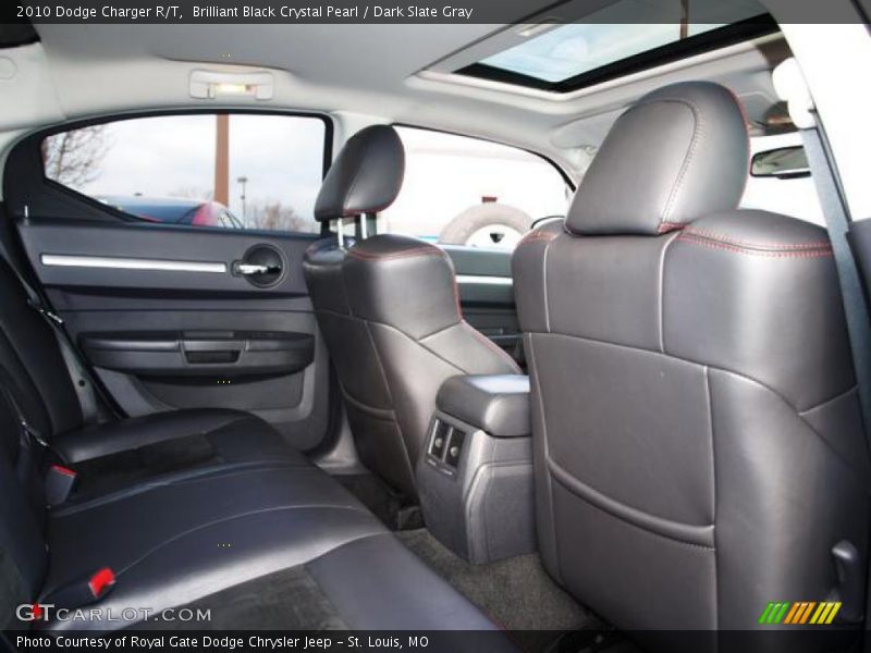 Brilliant Black Crystal Pearl / Dark Slate Gray 2010 Dodge Charger R/T