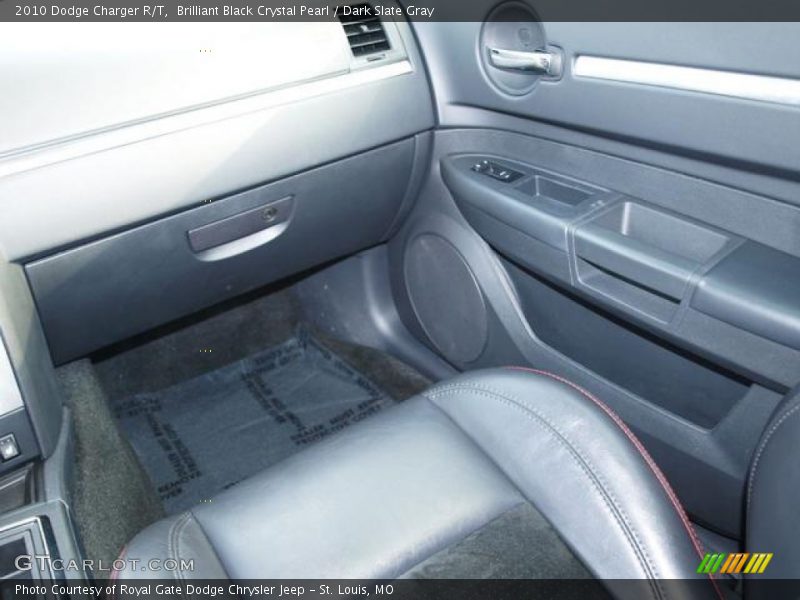 Brilliant Black Crystal Pearl / Dark Slate Gray 2010 Dodge Charger R/T