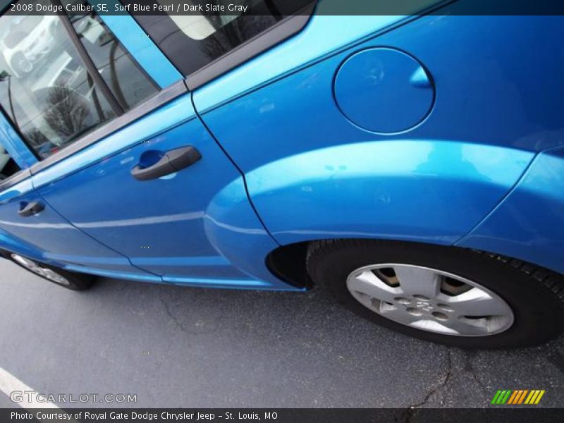 Surf Blue Pearl / Dark Slate Gray 2008 Dodge Caliber SE