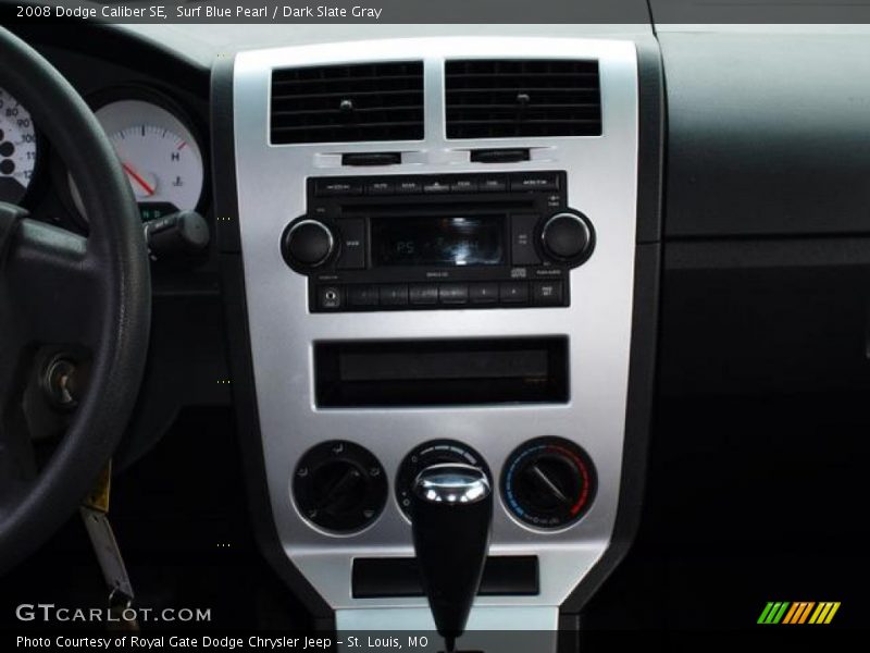 Surf Blue Pearl / Dark Slate Gray 2008 Dodge Caliber SE