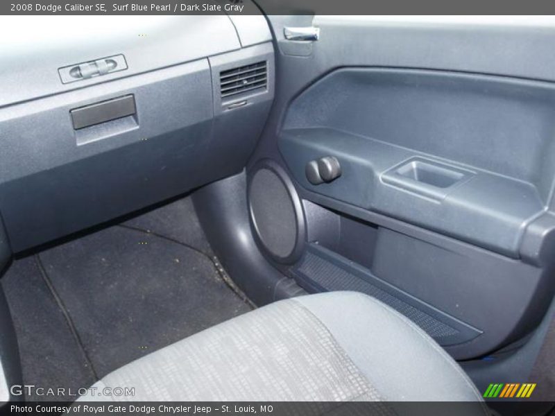 Surf Blue Pearl / Dark Slate Gray 2008 Dodge Caliber SE