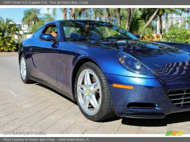 Tour de France Blue / Cuoio 2005 Ferrari 612 Scaglietti F1A