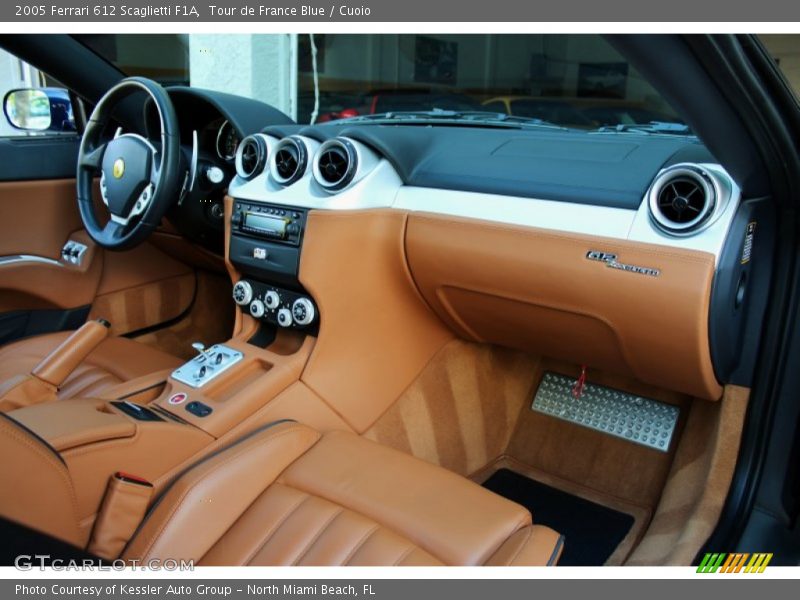 Dashboard of 2005 612 Scaglietti F1A