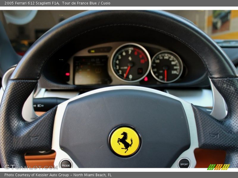 Tour de France Blue / Cuoio 2005 Ferrari 612 Scaglietti F1A