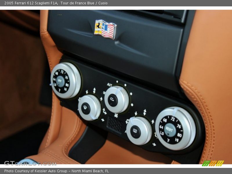 Controls of 2005 612 Scaglietti F1A