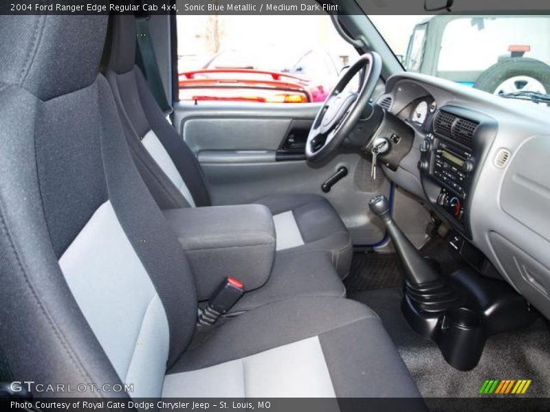  2004 Ranger Edge Regular Cab 4x4 Medium Dark Flint Interior