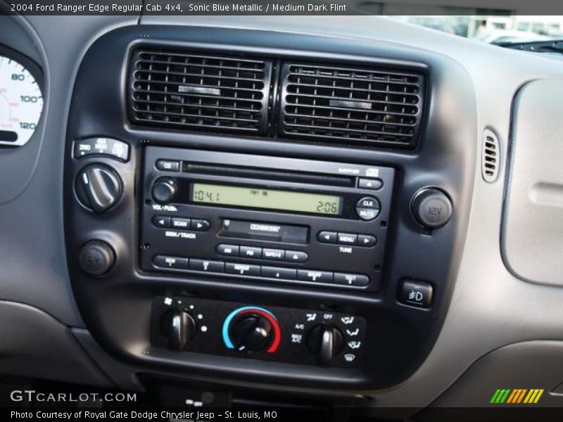 Controls of 2004 Ranger Edge Regular Cab 4x4