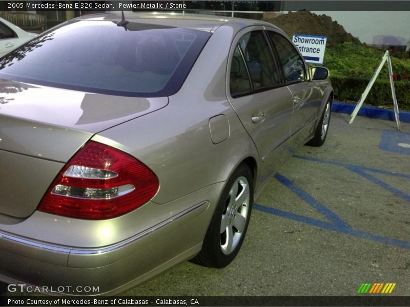 Pewter Metallic / Stone 2005 Mercedes-Benz E 320 Sedan