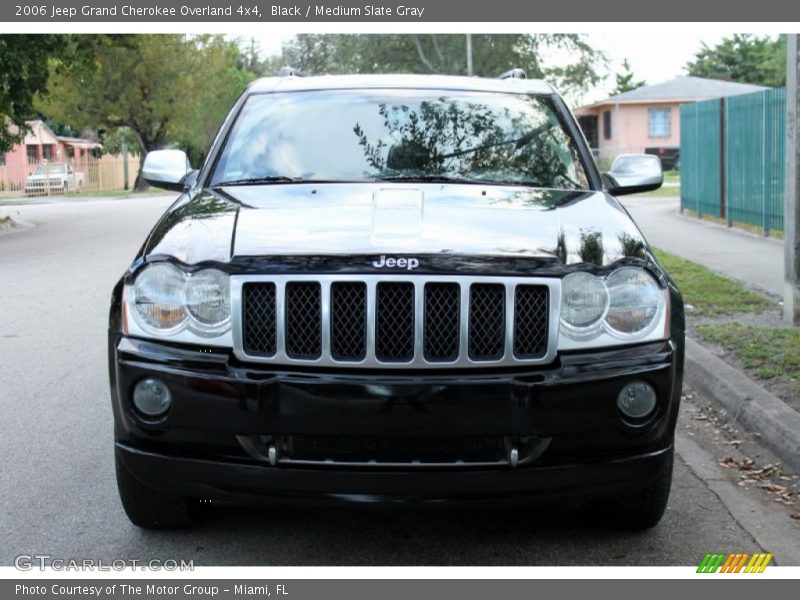 Black / Medium Slate Gray 2006 Jeep Grand Cherokee Overland 4x4