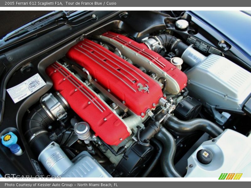  2005 612 Scaglietti F1A Engine - 5.7 Liter DOHC 48-Valve V12