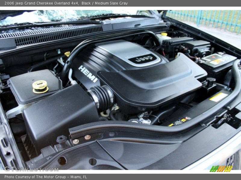 Black / Medium Slate Gray 2006 Jeep Grand Cherokee Overland 4x4