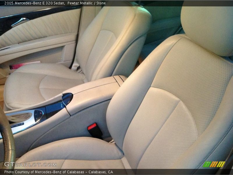 Pewter Metallic / Stone 2005 Mercedes-Benz E 320 Sedan