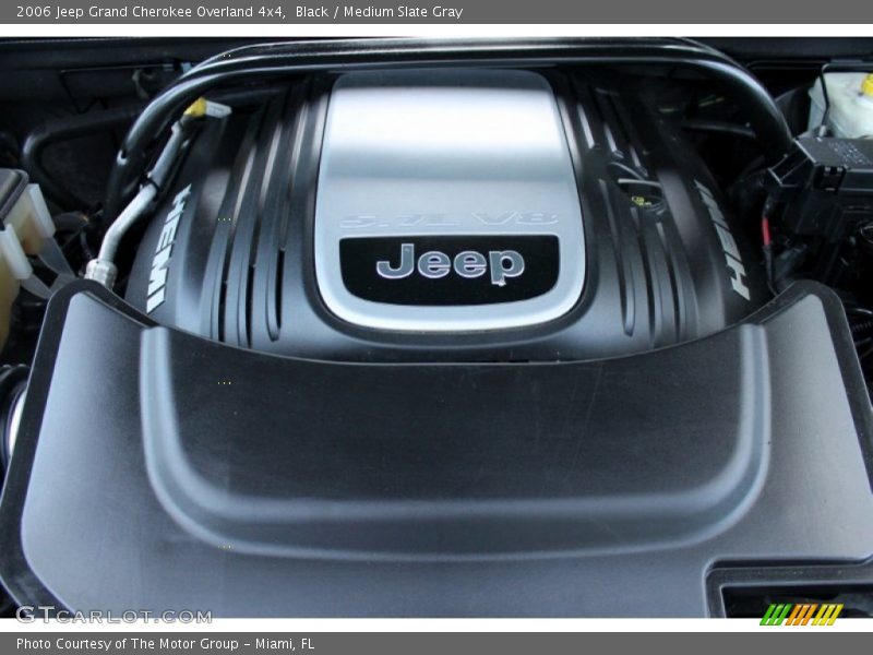 Black / Medium Slate Gray 2006 Jeep Grand Cherokee Overland 4x4
