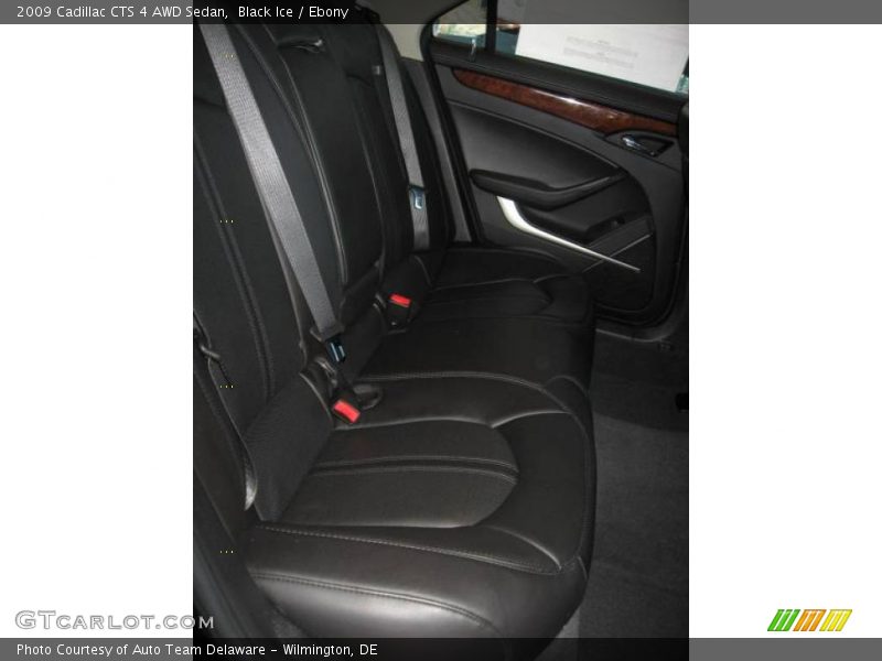 Black Ice / Ebony 2009 Cadillac CTS 4 AWD Sedan