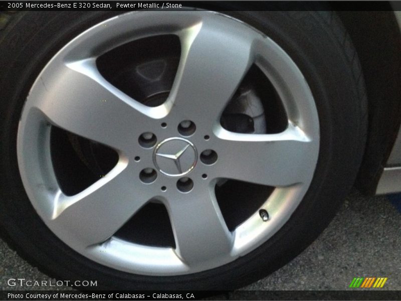 Pewter Metallic / Stone 2005 Mercedes-Benz E 320 Sedan