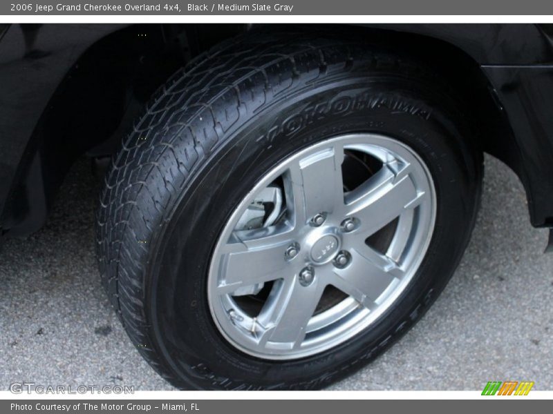 Black / Medium Slate Gray 2006 Jeep Grand Cherokee Overland 4x4