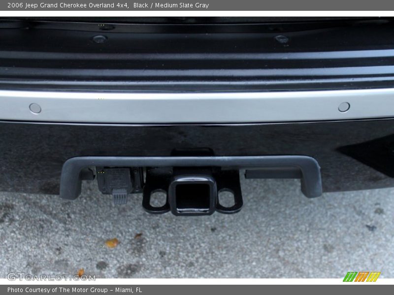 Black / Medium Slate Gray 2006 Jeep Grand Cherokee Overland 4x4