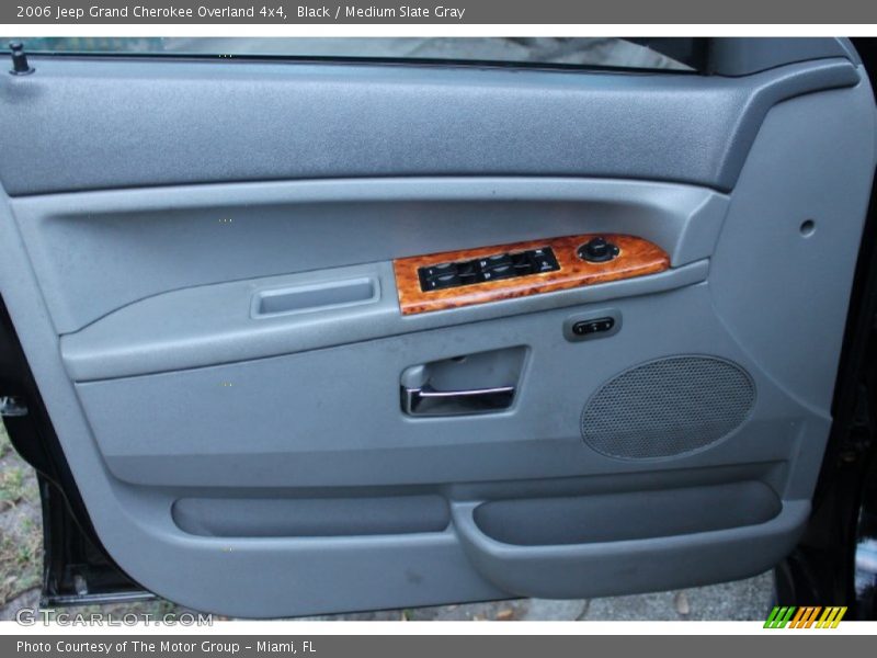 Black / Medium Slate Gray 2006 Jeep Grand Cherokee Overland 4x4