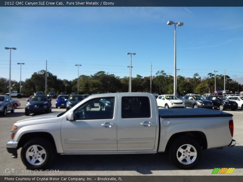  2012 Canyon SLE Crew Cab Pure Silver Metallic