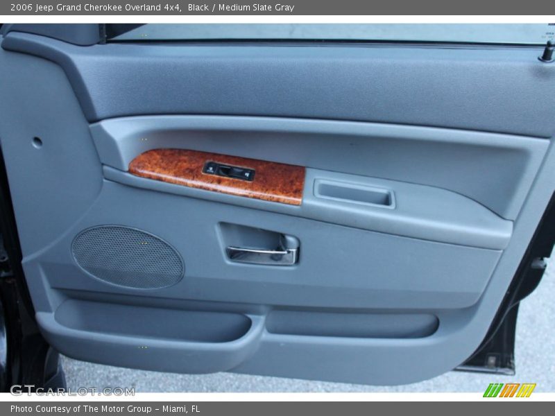 Black / Medium Slate Gray 2006 Jeep Grand Cherokee Overland 4x4