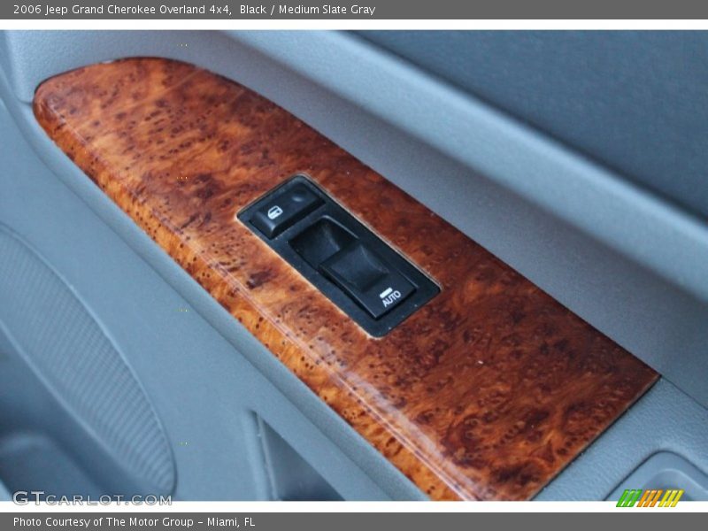 Black / Medium Slate Gray 2006 Jeep Grand Cherokee Overland 4x4