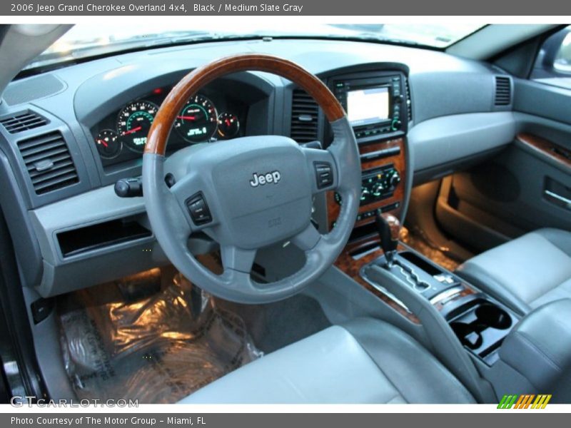 Medium Slate Gray Interior - 2006 Grand Cherokee Overland 4x4 