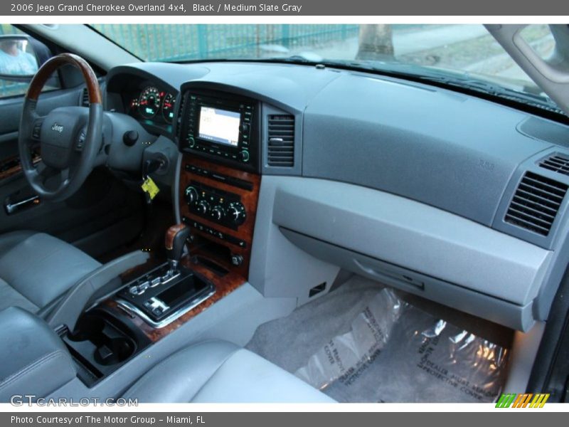 Black / Medium Slate Gray 2006 Jeep Grand Cherokee Overland 4x4