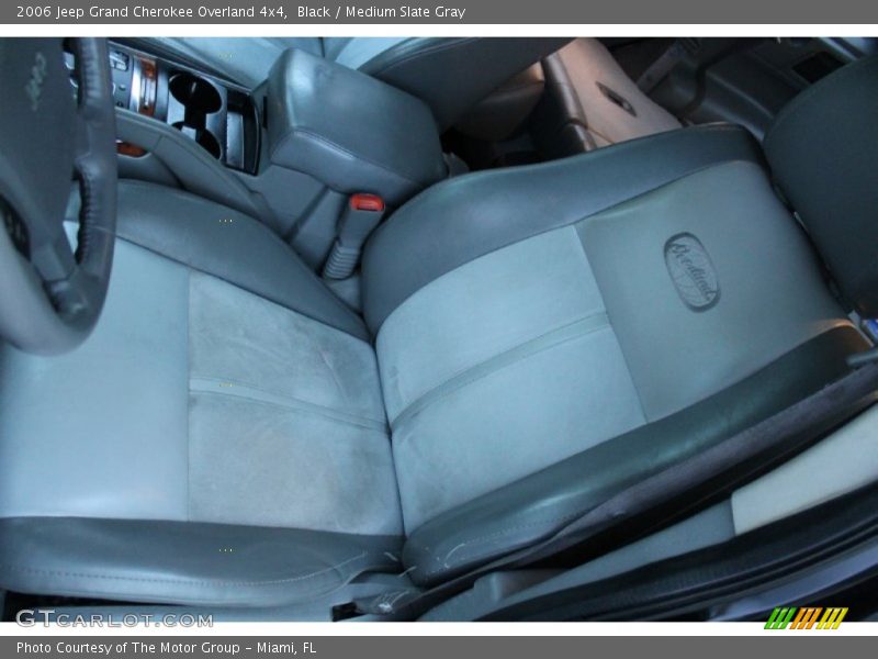 Black / Medium Slate Gray 2006 Jeep Grand Cherokee Overland 4x4