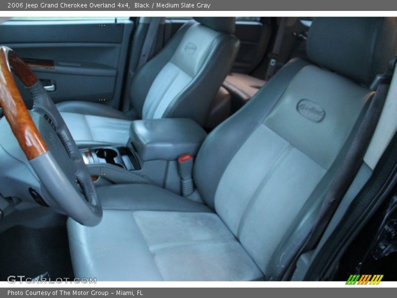 Black / Medium Slate Gray 2006 Jeep Grand Cherokee Overland 4x4