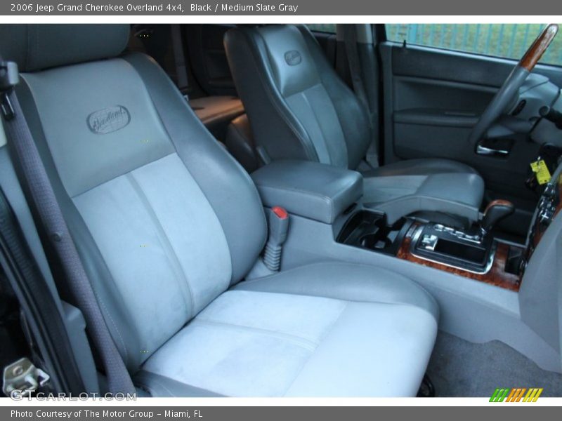 Black / Medium Slate Gray 2006 Jeep Grand Cherokee Overland 4x4