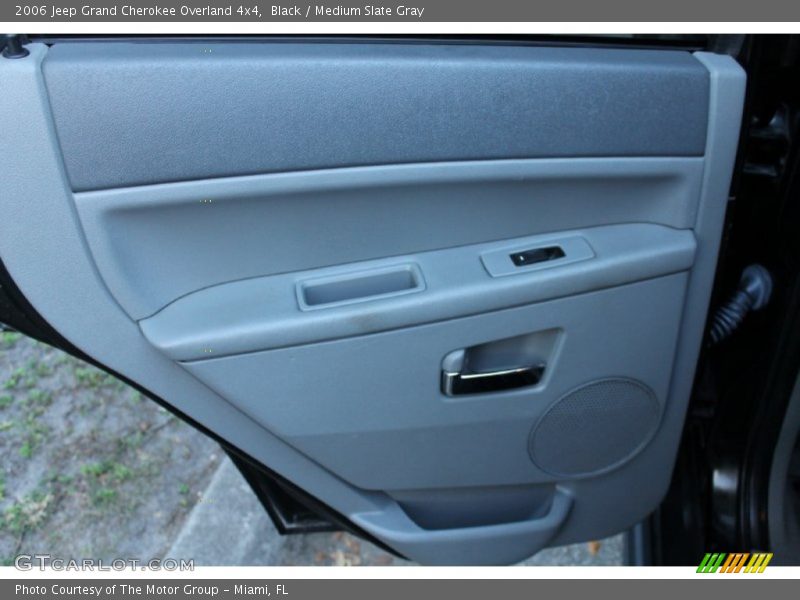 Black / Medium Slate Gray 2006 Jeep Grand Cherokee Overland 4x4