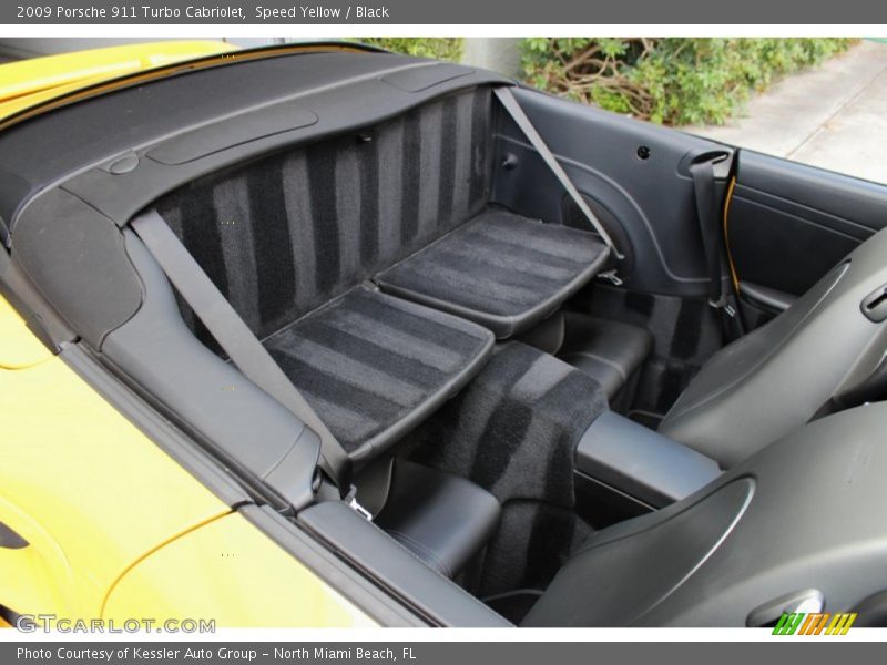  2009 911 Turbo Cabriolet Black Interior