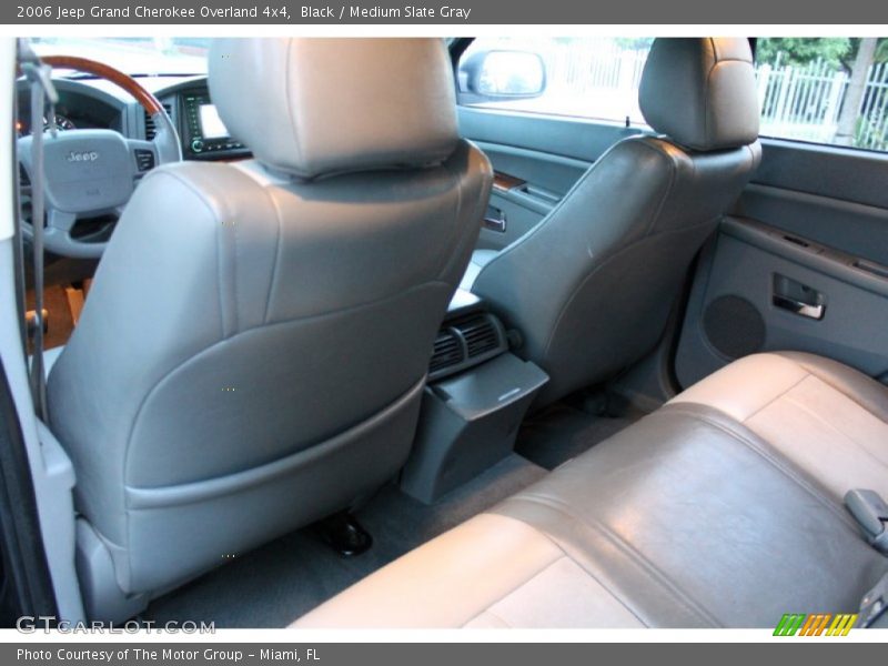 Black / Medium Slate Gray 2006 Jeep Grand Cherokee Overland 4x4