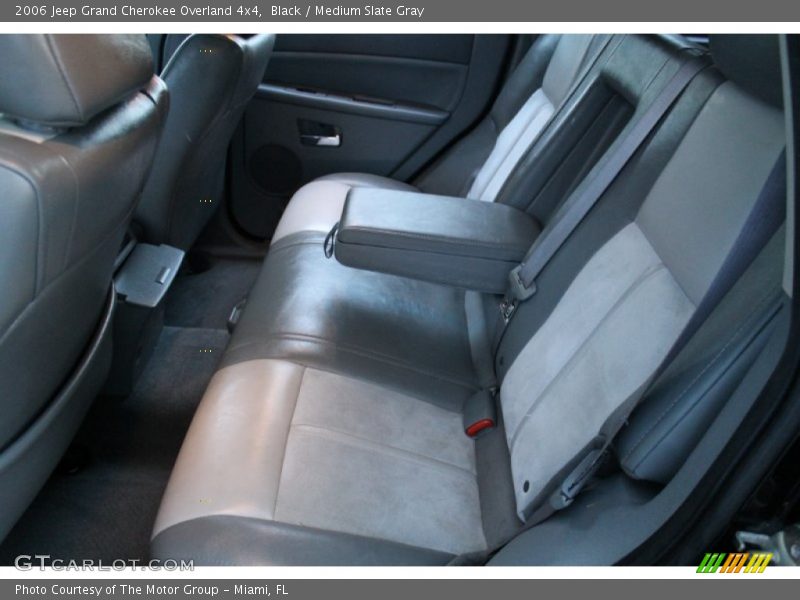 Black / Medium Slate Gray 2006 Jeep Grand Cherokee Overland 4x4