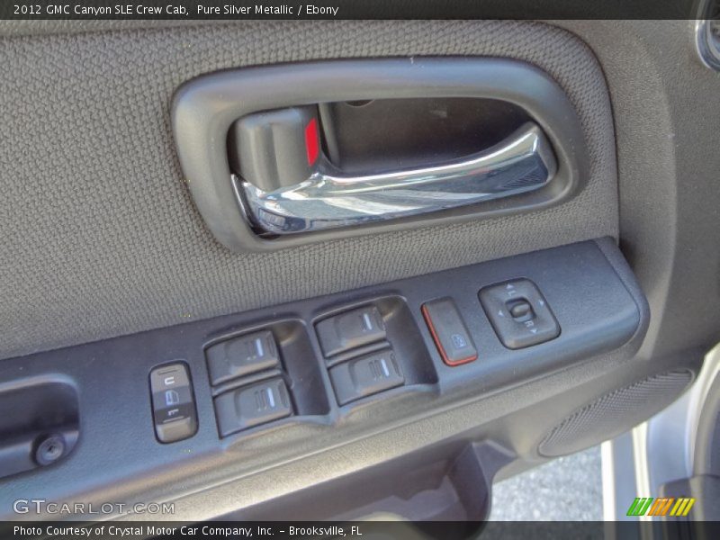 Controls of 2012 Canyon SLE Crew Cab