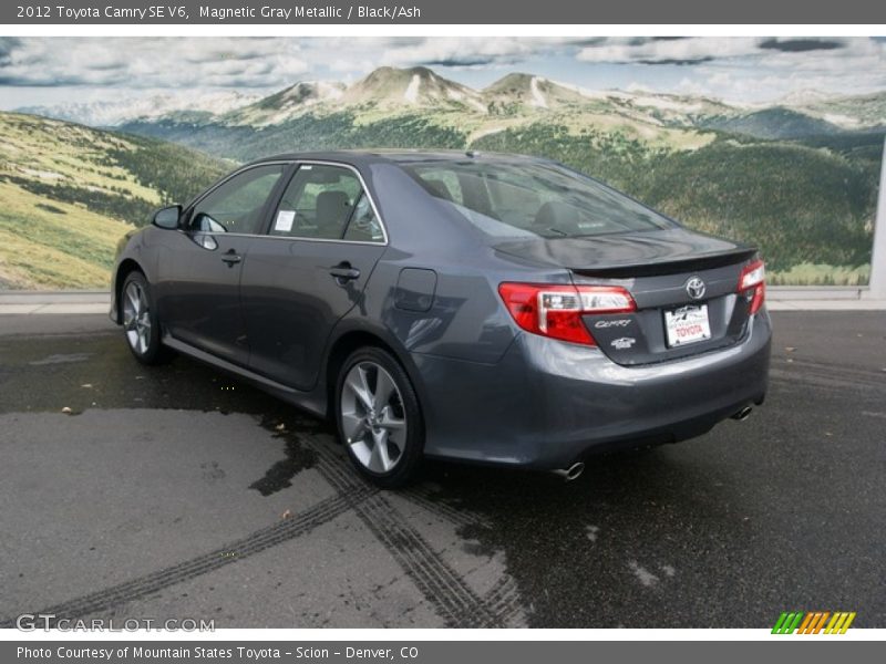 Magnetic Gray Metallic / Black/Ash 2012 Toyota Camry SE V6