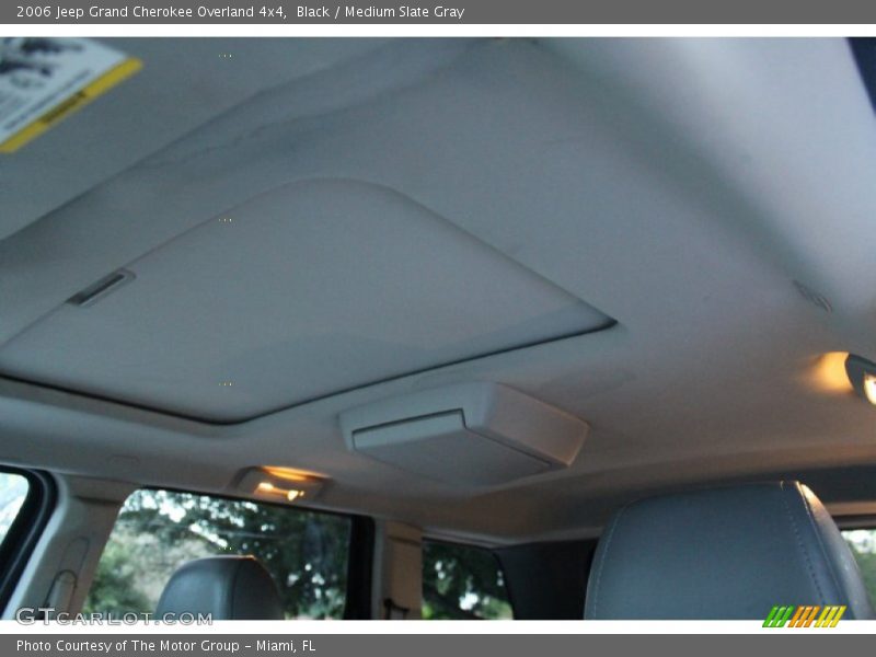 Black / Medium Slate Gray 2006 Jeep Grand Cherokee Overland 4x4