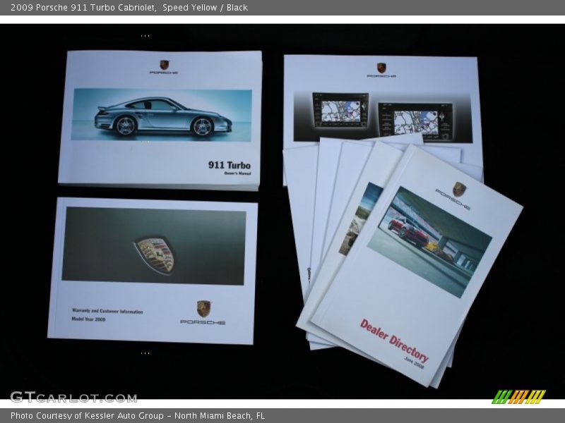 Books/Manuals of 2009 911 Turbo Cabriolet