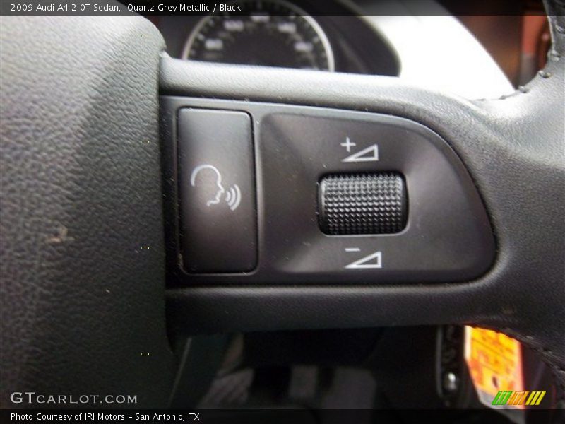 Quartz Grey Metallic / Black 2009 Audi A4 2.0T Sedan