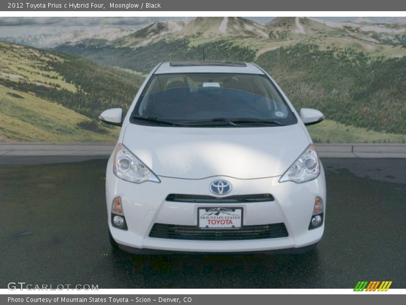 Moonglow / Black 2012 Toyota Prius c Hybrid Four