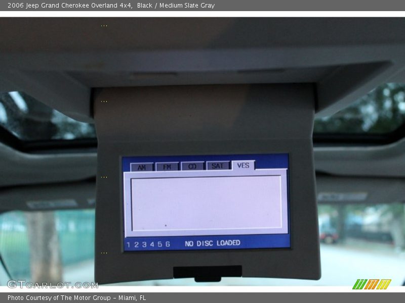 Black / Medium Slate Gray 2006 Jeep Grand Cherokee Overland 4x4