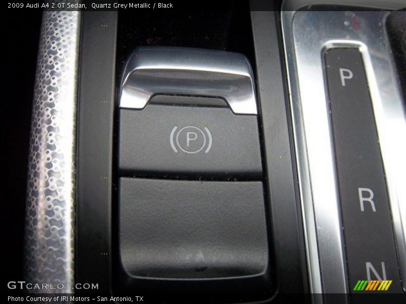 Quartz Grey Metallic / Black 2009 Audi A4 2.0T Sedan